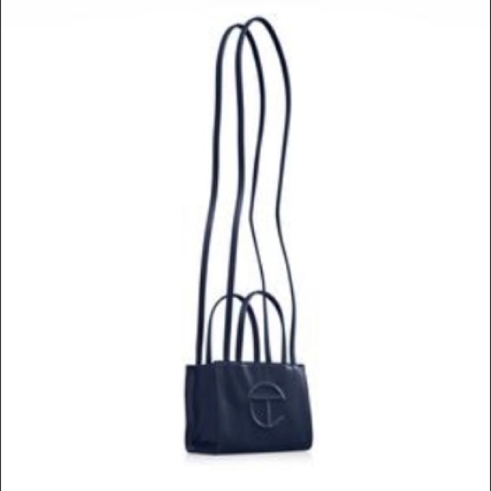 TELFAR Small Navy Shopping Bag! - Picture 2 of 7
